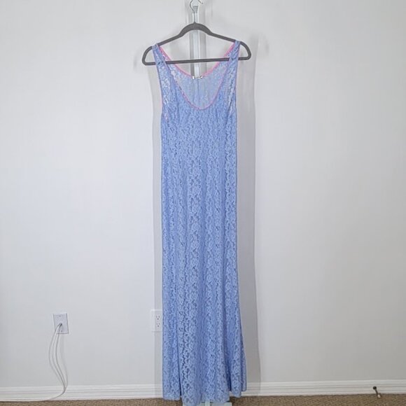FREE PEOPLE feeling for lace maxi slip Sz L NEW - Picture 8 of 10